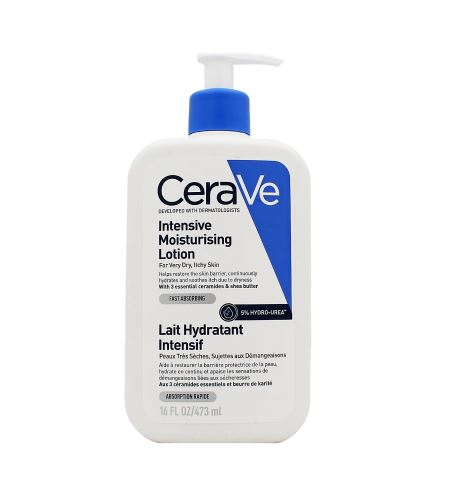 CeraVe Intensive Moisturizing Lotion intenzivní hydratační mléko pro velmi suchou, svědící pokožku 473 ml