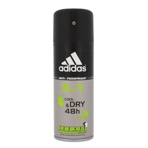 Adidas 6in1 Cool & Dry 48h antiperspirant for men 150 ml