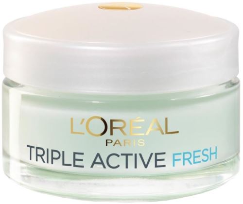 L'Oréal Paris Triple Active Fresh gelový krém pro normální až smíšenou pleť 50 ml