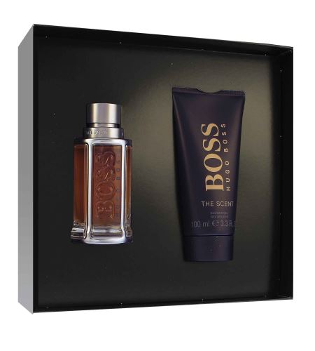 Hugo Boss Boss The Scent dárková sada pro muže toaletní voda 50 ml + sprchový gel 100 ml