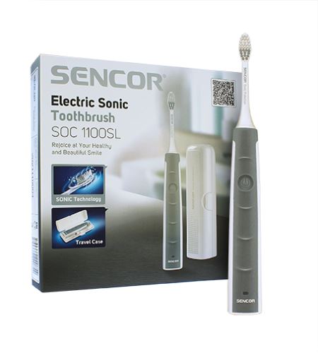 Sencor SOC 1100SL elektrický sonický zubní kartáček