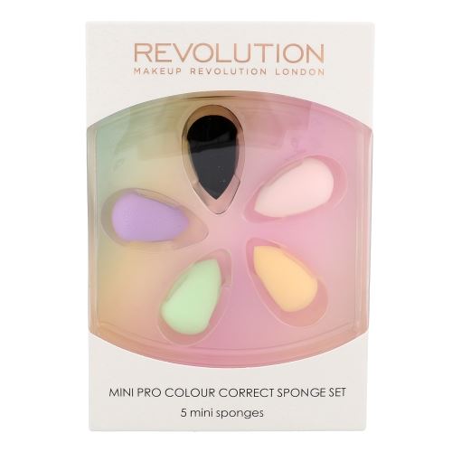 Makeup Revolution London Mini Pro Colour Correct Sponge Kit set of sponges for makeup 5 ks