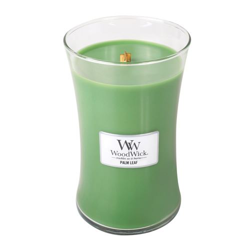WoodWick Palm leaf vonná svíčka s dřevěným knotem 609,5 g
