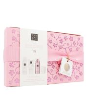 Rituals The Ritual Of Sakura Small dárková sada sprchový gel 50 ml + tělový krém 70 ml + tělové mléko 50 ml + vonná svíčka 25 g