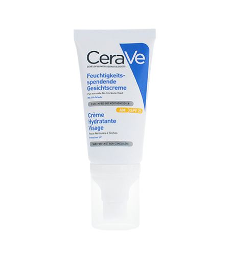 CeraVe Facial Moisurising Lotion hydratační péče o pleť pro normální až suchou pokožku SPF 25 52 ml