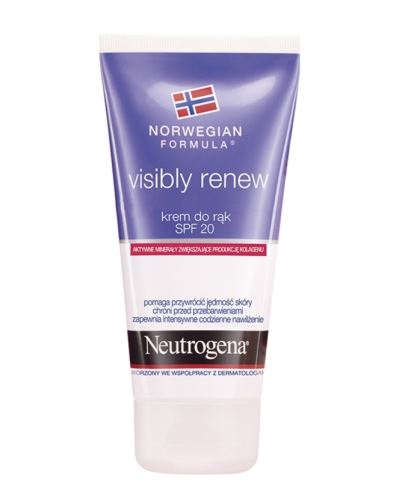Neutrogena Norwegian Formula Visibly Renew hand cream SPF 20 75 ml