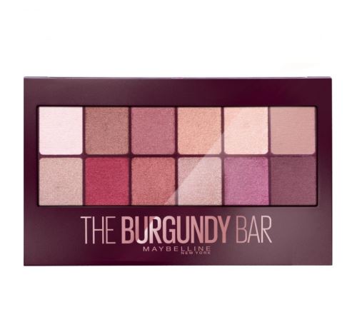 Maybelline The Burgundy Bar eyeshadow palette 9,6 g