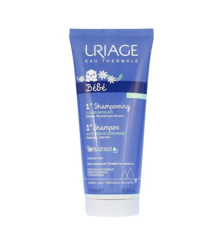 URIAGE Bébé 1st Shampoo jemný šampon na vlasy pro děti 200 ml