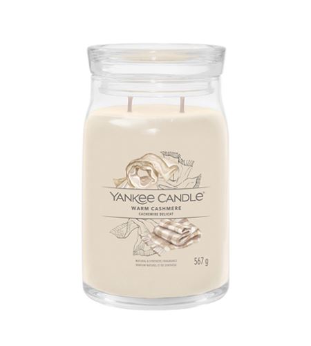 Yankee Candle Warm Cashmere signature svíčka velká 567 g
