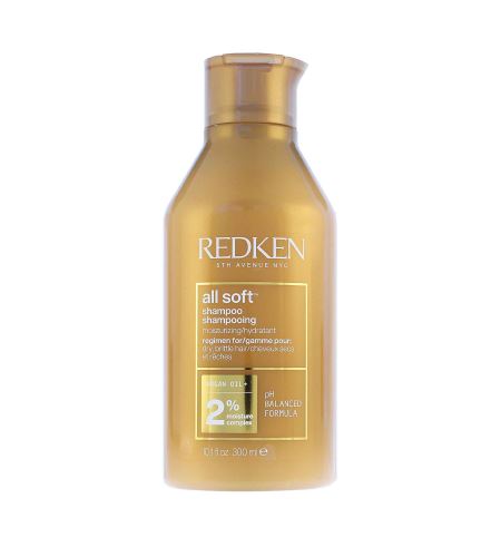 Redken All Soft vyživující šampon pro suché a křehké vlasy 300 ml