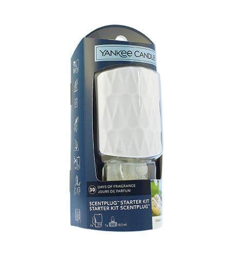Yankee Candle ScentPlug Organic Clean Cotton elektrický difuzér do zásuvky strojek + 1 ks náplně