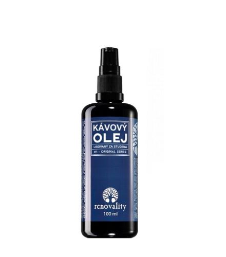 Renovality Original Series kávový olej lisovaný za studena 100 ml  s pumpičkou