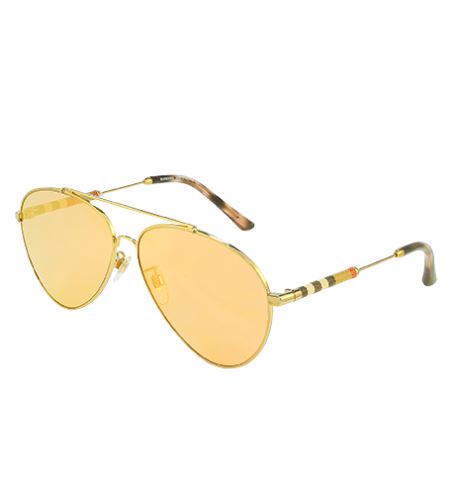 Burberry BE3092QF 1243/7J zlatá sluneční brýle dámské 60x14x140 mm