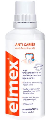 Elmex Anti-Caries mouthwash against tooth decay 400 ml