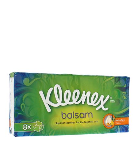 Kleenex Balsam papírové kapesníky 8x9 ks
