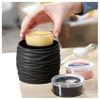 Yankee Candle Scenterpiece Easy MeltCup Warmer With Timer Noah Black (1)