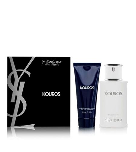 Yves Saint Laurent Kouros dárková sada pro muže toaletní voda 100 ml + sprchový gel 100 ml