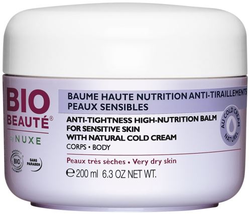 Nuxe Bio Beauté by Nuxe intensive nourishing body balm for very dry and sensitive skin for women 200 ml