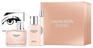 Calvin Klein Calvin Klein Women dárková sada pro ženy parfémovaná voda 100 ml + parfémovaná voda 10 ml + tělové mléko 100 ml