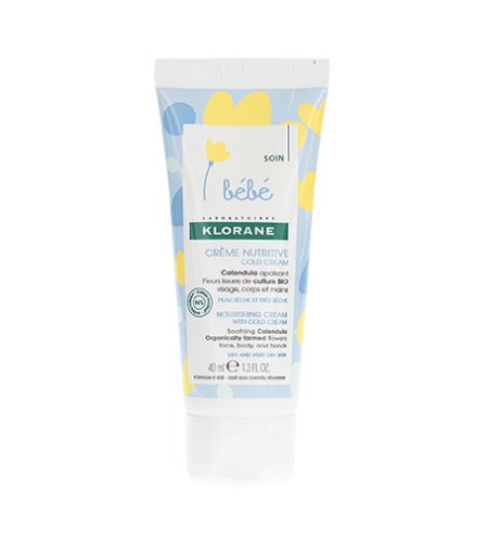 Klorane Bébé výživný krém s cold cream 40 ml