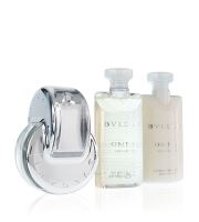 Bvlgari Omnia Crystalline dárková sada pro ženy toaletní voda 65 ml + sprchový gel 75 ml + tělové mléko 75 ml + kosmetická taštička (1)