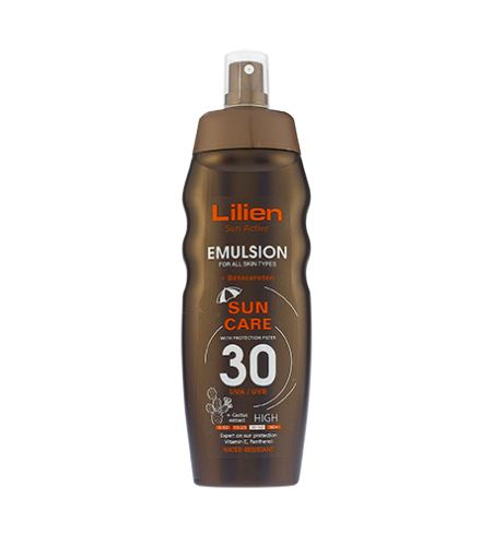 Lilien Sun Active opalovací emulze SPF 30 200 ml