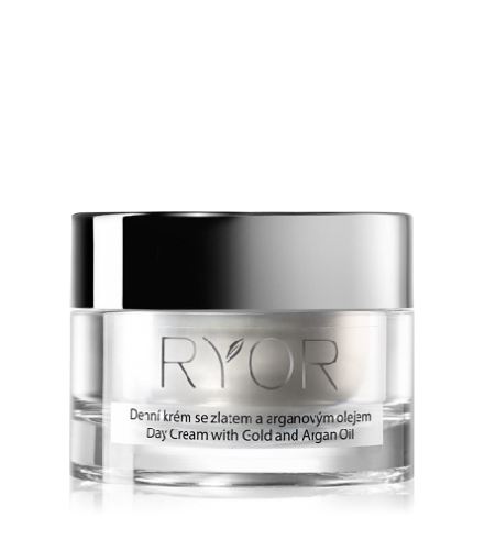 RYOR Argan Care with Gold denní krém se zlatem a arganovým olejem 50 ml