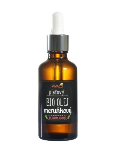 Vivaco Bio Pleťový meruňkový olej s pipetou 50 ml