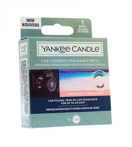 Yankee Candle Pink Sands vonný difuzér do auta náhradní náplň