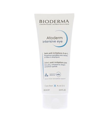 Bioderma Atoderm Intensive Eye každodenní péče 3v1 na podrážděná oční víčka 100 ml