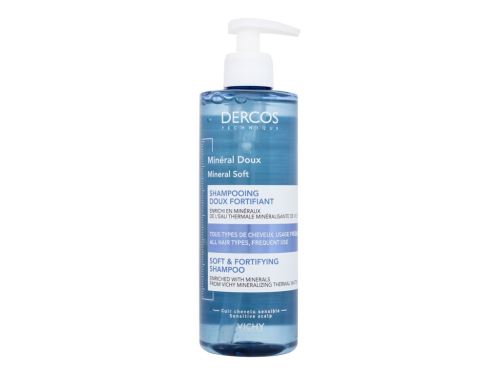 Vichy Dercos Mineral Soft posilující šampon pro časté mytí vlasů 390 ml
