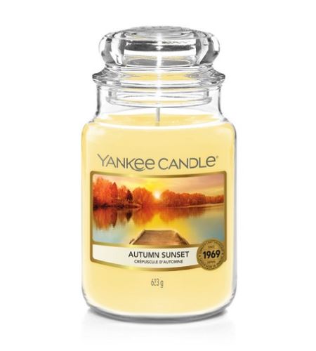 Yankee Candle Autumn Sunset vonná svíčka 623 g