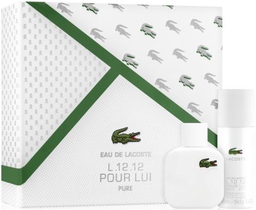 Lacoste Eau de Lacoste L.12.12 Blanc eau de toilette for men 50 ml gift set