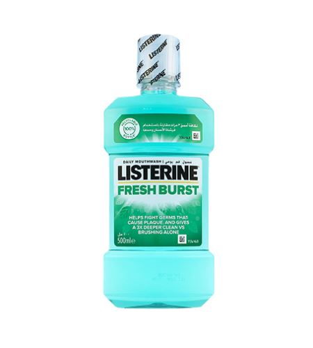 Listerine Fresh Burst ústní voda 500 ml