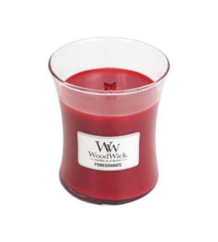 WoodWick Pomegranate vonná svíčka s dřevěným knotem 275 g