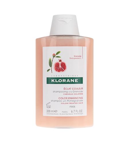 Klorane Pomegranate šampon s granátovým jablkem pro barvené vlasy 200ml