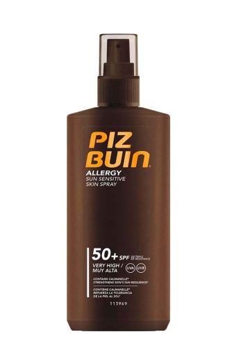 Piz Buin Allergy sprej na opalování SPF 50+ 200 ml