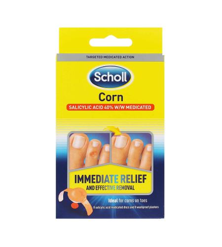 Scholl Corn Removal Plasters 8pcs