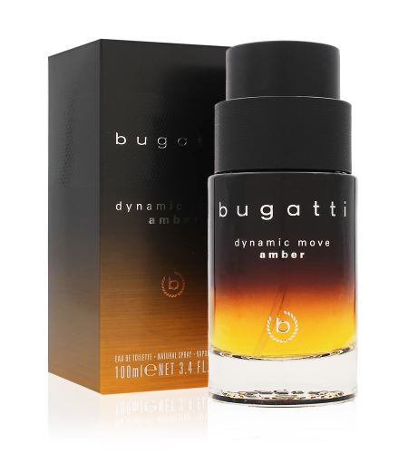 Bugatti Dynamic Move Amber toaletní voda pro muže 100 ml