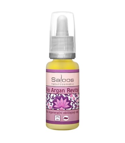 Saloos Argan Revital bio regenerační obličejový olej 20 ml