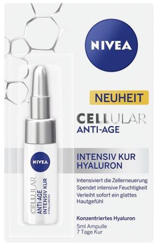 Nivea CELLular Anti-Age intenzivní omlazující kúra s kyselinou hyaluronovou 5 ml