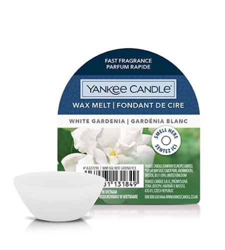 Yankee Candle White Gardenia vonný vosk 22 g
