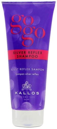 Kallos Gogo Silver Reflex shampoo for blonde, bleached or gray hair 200 ml