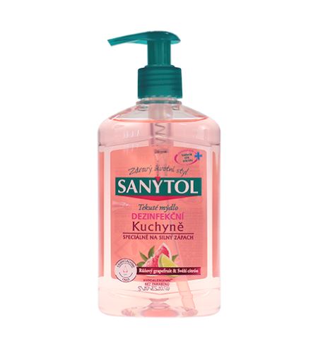 Sanytol dezinfekční tekuté mýdlo do kuchyně Grapefruit & Limetka 250 ml