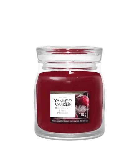 Yankee Candle Woodland Spice Signature vonná svíčka 110 g