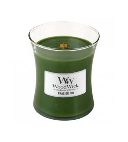 WoodWick Frasier Fir vonná svíčka s dřevěným knotem 275 g