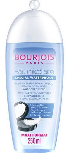Bourjois Micellar Cleansing Water čistící micelární voda na voděodolný makeup 250 ml