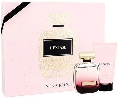 Nina Ricci L'Extase dárková sada pro ženy parfémovaná voda 50 ml + tělové mléko 75 ml