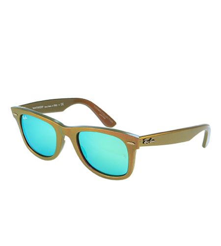 RayBan RB2140 WAYFARER 6110/19 zelená unisex sluneční brýle 50x22x150 mm