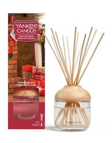 Yankee Candle Reed Diffuser Holiday Hearth difuzér 120 ml